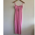 SKIMS Fits Everybody Lace Long Slip Dress in Bubblegum Tonal, Size Small Photo 6