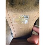 Sam Edelman Woven Mules Pointed Toe Block Heel Slides Black Leather 8.5 Photo 5