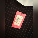 Edikted Pinstripe Bra Detail Minidress Photo 5