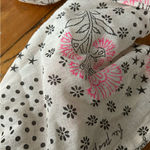 Free People ☀️3/$25  Gauze Boho Reusable Shopping Tote Bag festival floral Photo 2