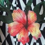 L'ATISTE  Black Ref Floral Blazer Collared neckline Long sleeves SZ 1X #2210 Photo 15