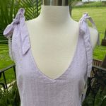 Takara  Violet Purple Eyelet Embroidered Bow Dress Photo 1