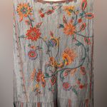 Johnny Was  Bereginia Effortless Boho Tank Dress Size Large Embroidered Photo 2