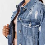 Tobi Oversized Rip Jean Jacket Photo 2
