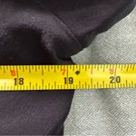 Alexis  Women’s 100% Silk Black Long Sleeve Half Back Blouse Size XS Photo 4