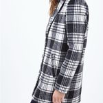 Forever 21 Black and White Plaid Blazer Photo 7