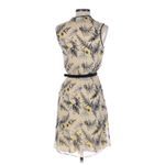 Anthropologie  Silk‎ Floral Sleeveless Dress Lace Trim Ruffle Belted Sz 0 Photo 1