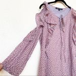 French Connection Elao Voile Cold Shoulder Top Size Small Photo 10