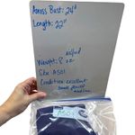 Wilfred Blue Knit Short Sleeve Side Slit Top Size Large Photo 9