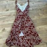Diane Von Furstenberg  DVF SILK RUFFLE HI-LO WRAP DRESS Sz 4 Photo 0