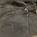 Anthropologie Etica Mira Denim Balloon Sleeve Wrap Mini Dress S NWT Blue Photo 10