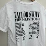 Taylor Swift - Eras Tour Concert T-Shirt White Short Sleeve Official Merch Photo 4