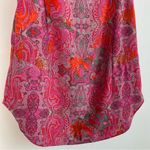 CAbi Pink Jubilee Paisley Tank Top Sleeveless Layered Top Tank Blouse Print Photo 3