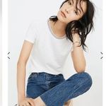 Madewell  Whisper Cotton Ringer T-Shirt small Photo 0