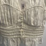 Frame Corded Covered Shoulder Top Photo 2