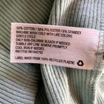 Wild Fable  Womens Knit Slip Dress Mini Ribbed Tie Shoulder Bodycon Blue Medium Photo 7