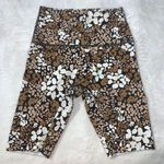 Aerie Offline by bike shorts 9"inseam floral size Small womens hi-rise Photo 0