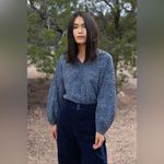 Apiece Apart  Marit shirred cotton blouse long sleeve S Photo 3