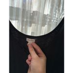 Pilcro and the Letterpress Pilcro Notched Charcoal Gray Tank Photo 1