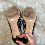 Antonio Melani Black Patent Leather Caged Strappy Heels Size 7 Photo 9