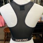 Nike Pro Hypercool Cropped Heather Gray and Pale Pink Training Tank (S) Photo 1