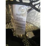Mario Serrani Womens Shorts Size 8 Black White Tribal Geometric Print Fitted Photo 6