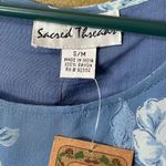 Sacred Threads NWT  size S/M maxi floral dress lined side slits shift dress. Photo 2