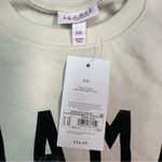 Isabel Maternity by Ingrid & Isabel Cream 'Mama To Be' Sweater Size XXL Black Photo 5