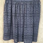 AUW  Navy Blue Sleeveless Lace Scoop Neck Mini Dress | Size XL Photo 3