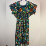 Geoffrey Beene Colorful Printed Midi Dress Photo 3