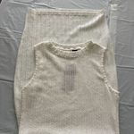 SheIn  Cable Knit White Bodycon Dress Size Large NWT Photo 6