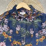 Pilcro and the Letterpress  Evika Button Down Shirt Top Longsleeve Multicolored S Photo 3