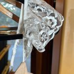 Lulus  Twirl the Night Away Embroidered Lace Mini Skater Dress Cream Size Medium Photo 6