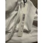 Susana Monaco NWT White Cutout Crossover Crop Top in Sugar Sz Large $128 Photo 3