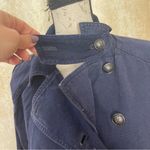 Free People We The Free Viva Surplus Denim Jean Jacket in Starless Sky Sz M Photo 8