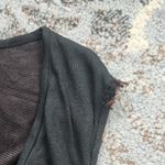 Vintage Fringe Long Open Vest Black 18 Photo 1