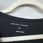 Universal Standard Halie T-Shirt Dress Black Plus Size 3XL Womens 34-36 Comfy Photo 4