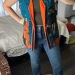 Vintage Handmade Ghouls Night Out Women’s Vest See Measurements Halloween Fall G Photo 0