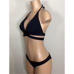 Seafolly New. black skimpy bikini. S/M. Retails $189 Photo 4