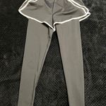 Two pieces set tracksuit bomber jacket sport set leggings shorts activewear mesh White Size M Photo 9