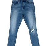 BLANK NYC NWT  The Great Jones Jeans Womens 26 Light Wash Distressed Skinny Photo 1
