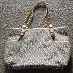 DKNY large monogram 2 way purse Photo 5