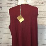 Nordstrom Rack NWT Dual Nature ribbed dress in wine from size large Photo 6