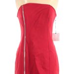 by the way. Red Strapless Dres Size M Photo 3