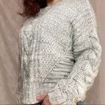 Moon & Madison Chunky Crop Cable Knit Sweater Boho Minimalist Cozy Fall Winter Photo 3