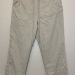 ZARA Women’s Elastic Waistband Beige Joggers Pants Size M Photo 0
