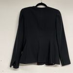 Scotch & Soda Maison Scotch Black Single Button Closure Classic Blazer Womens S Collarless Photo 6