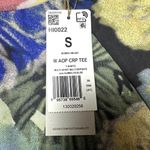 Adidas  Multicolor Floral Print Crop Tee NEW Photo 1