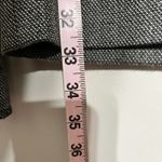 EXPRESS  Editor Gray Flare Trouser Pants Size 12 R Gray Mid Rise Work Wear Photo 6