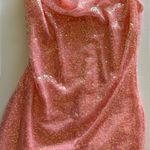 Lucy in the Sky  Mini Dress Pink Sequin Photo 1